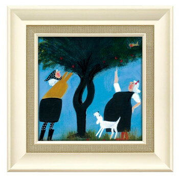絵と額がセットになった商品です。サイズH23.5×W23.5×D1.8cm個装サイズ：24.0×24.0×3.0cm重量(約)400g個装重量：500g素材・材質樹脂フレーム仕様絵の表面:特殊ゲル加工セット内容絵×1額×1生産国日本fk094igrjs