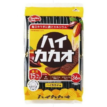 ハマダウエハース ハイカカオ 36枚 629558
