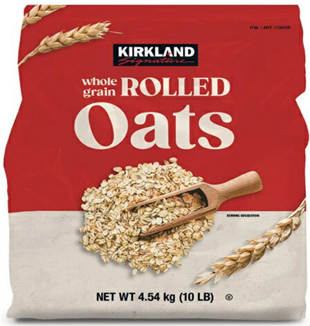 カークランドシグネチャー オートミール 4.54kg Kirkland Signature Rolled Oats オーツ麦