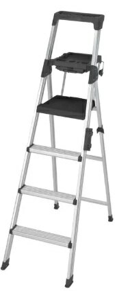 COSCO シグネチャーシリーズ 6フィート アルミニウム ステップラダー 脚立 はしご 軽量 丈夫 折りたた..