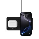 Belkin 2-in-1 ワイヤレス充電パッド USB-C ケーブル付き Belkin 2-in-1 Wireless Charging Pad with U...