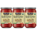 カークランドシグネチャー オーガニックマリナラソース トスカーナ 680g x 3瓶 Kirkland Signature Organic Marinara S...