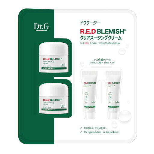 Dr.G レッドブレミッシュ クリアスージングクリーム 120ml Dr.G R.E.D Blemish Clear Soothing Cream 120ml Dr.G レッドブレミッシュ クリアスージングクリーム 120ml Dr.G R.E.D Blemish Clear Soothing Cream 120ml