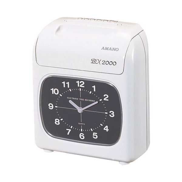 【送料無料】アマノ 電子タイムレコーダー BX2000J