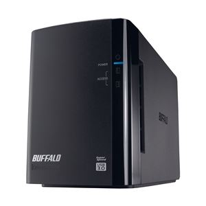 【送料無料】バッファロー ドライブステーション ミラーリング機能搭載 USB3.0用 外付けHDD 2ドライブモデル4TB HD-WL4TU3／R1J HD-WL4TU3/R1J