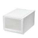 【送料無料】天馬 Fits フィッツケース アドバンス 55-40L 幅40×奥行55×高さ30cm ホワイトクリア