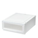 【送料無料】天馬 Fits フィッツケース アドバンス 55-45S 幅45×奥行55×高さ20cm ホワイトクリア