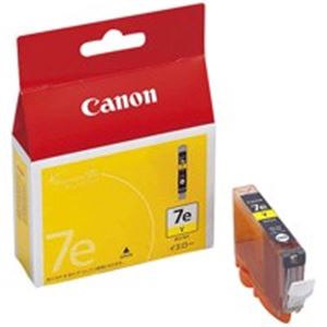 (業務用4セット) Canon キヤノン インクカートリッジ 純正 【BCI-7eY】 イエロー(黄)