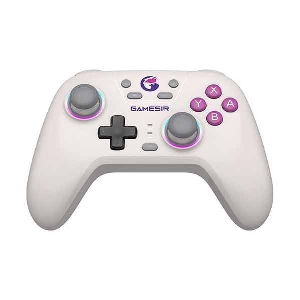 GameSir Nova ワイヤレス&有線ゲームコントローラ マルチプラットフォーム レトロホワイト GameSir-Nova-Retro-White