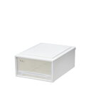 【送料無料】天馬 Fits フィッツケース 41-31 幅31.6×奥行41×高さ17.2cm ホワイトクリア