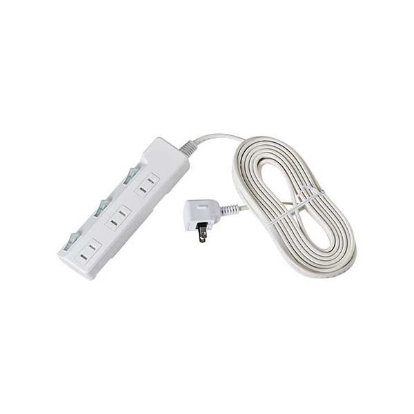 耐雷SW付タップ 3個口 5m WLK-35S（W）