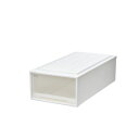 【送料無料】天馬 Fits フィッツケース 幅39×奥行74×高さ23cm ホワイトクリア 74-39M