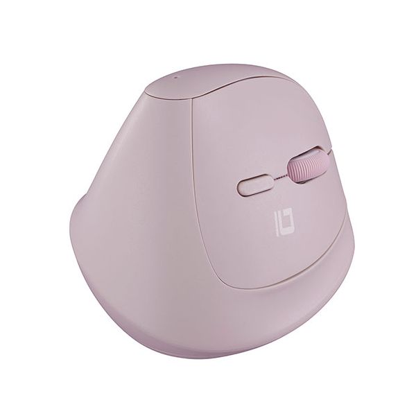 ナカバヤシ PICK! Bluetoothミニエルゴ静音5ボタンBlueLEDマウス ピンク MUS-BKF223P