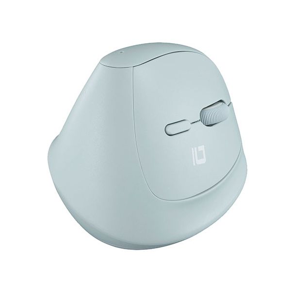 ナカバヤシ PICK! 無線ミニエルゴ静音5ボタンBlueLEDマウス ミント MUS-RKF222MT