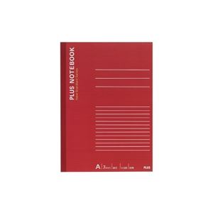 （まとめ）プラス ノートブック NO-003AS-5P B5 A罫 5冊【×10セット】