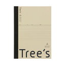 【送料無料】【まとめ】 Trees B5 A罫 30枚 クリーム 【×10セット】