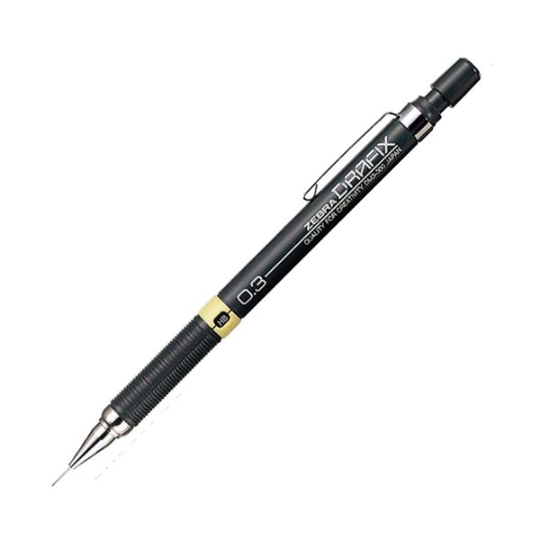 （まとめ） ゼブラ シャープペンシル ドラフィックス0.3mm DM3-300 1セット（10本） 【×3セット】