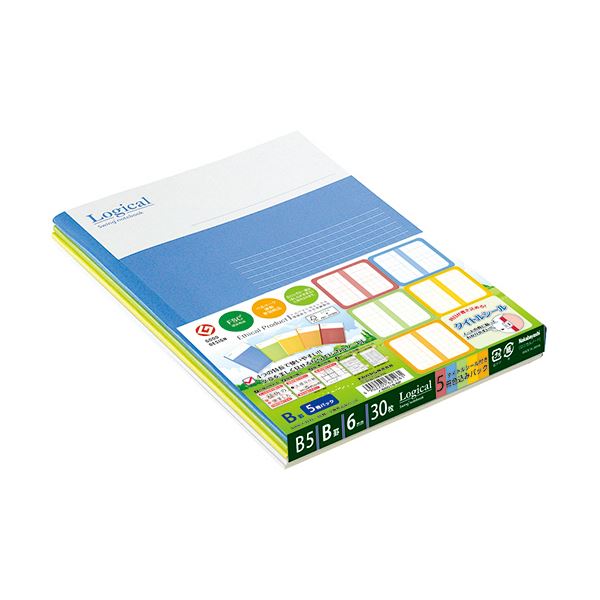 ̵ۡʤޤȤ˥ʥХ䥷  ΡȥB5 B 30 5 -B501B-5P 1ѥå(5)ڡ30åȡ