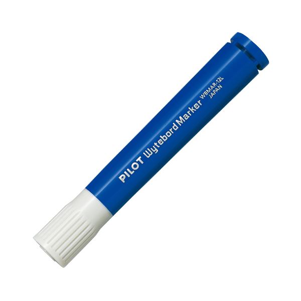 【送料無料】（まとめ） パイロットホワイトボードマーカー補充タイプ 中字・大型 ブルー WBMAR-12L-L 1セット（10本） 【×10セット】