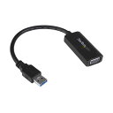 【送料無料】StarTech.com USB3.0-VGA変換アダプタ USB3.0A-VGA 高密度D-Sub15ピン 1920×1200USB32VGAV ...
