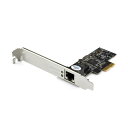 【送料無料】StarTech.com 2.5Gbps 2.5GBASE-T対応PCI Express LANカード 1ポート ST2GPEX1個