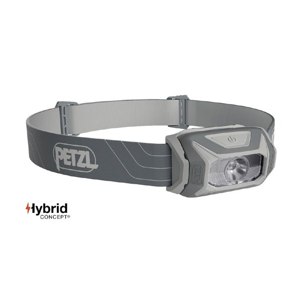 PETZL ぺツル ティキナ ヘッドライト グレー 300ルーメン E060AA00