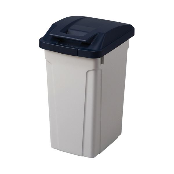 【送料無料】（まとめ） アスベル ハンドル付 分別ペール 35Lブルー 1台 【×5セット】