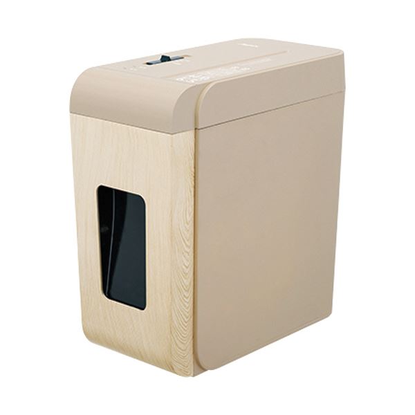 【送料無料】アスカ クロスカットシュレッダー A4木目調 SZK02WD 1台