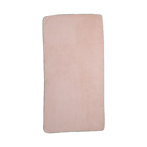 （まとめ） 丸眞 トアラ大判バスタオル トアラピンク 1枚 【×3セット】