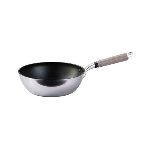 北陸アルミニウム センレンキャストFAN 深型フライパン24cm 【ガス火専用】 HA14263