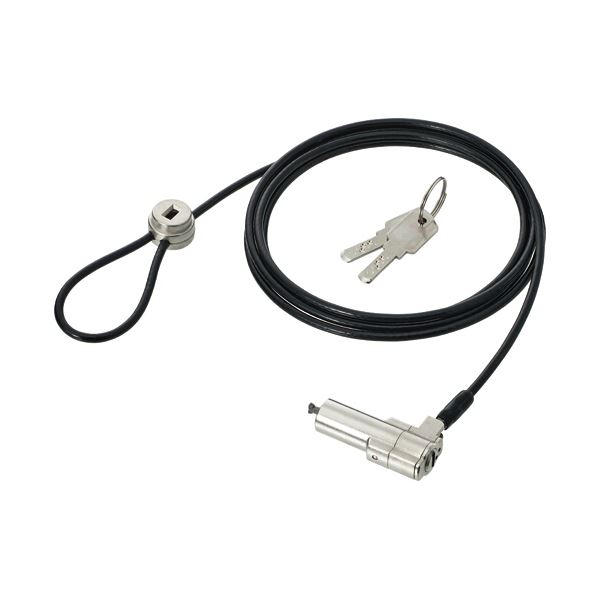 【送料無料】明晃化成工業ディンプルキー セキュリティワイヤー（マルチスロット／スリムノートPC対応..