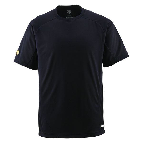 デサント(DESCENTE) ベースボールシャツ(Tネック) (野球) DB200 ブラック O