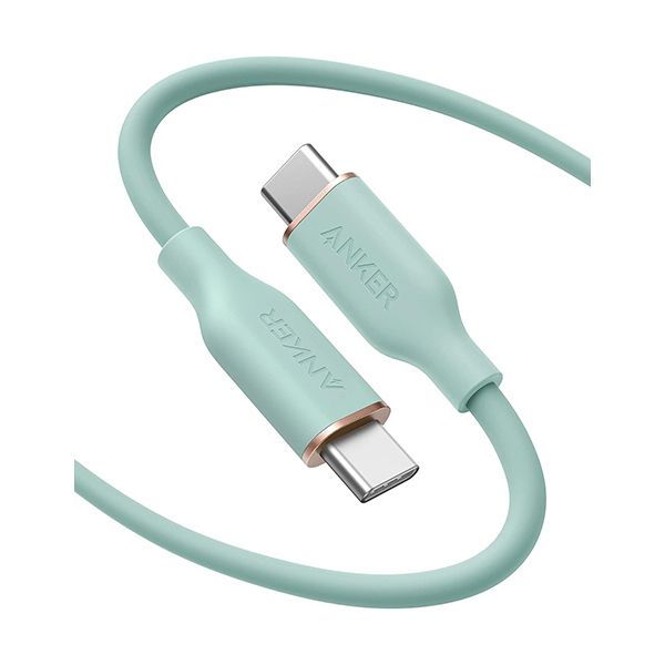 【送料無料】アンカージャパン ANKER PowerLine III Flow USB-C&USB-C ケーブル 1.8m ミントグリーン A85530611本