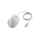 【送料無料】エレコム 静音 有線マウス EX-G 5ボタン Sサイズ M-XGS30UBSKWH ホワイト