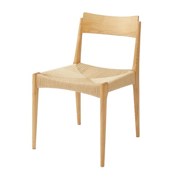 ダイニング チェア 約幅46×奥行43×高さ76cm ナチュラル 天然木 木製 ペーパーコード 完成品 インテリア家具