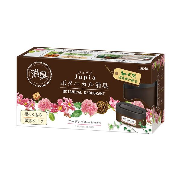 （まとめ） 晴香堂ボタニカル消臭ゲル ガーデンブルーム 300g 1個 【×3セット】