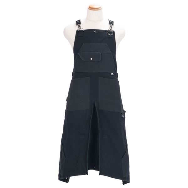 ヒッポス[HIPPOSS] 5Way 難燃エプロンバッグ L HPS-FWA02-BK ブラック(4)