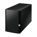 バッファロー LinkStationfor SOHO 3年保証 RAID機能 ネットワークHDD 2ドライブ 8TB LS220DN0802B1台(2)