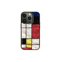 ikins VRLP[X for iPhone 14 Pro Mondrian wʃJo[^ I23595i14P