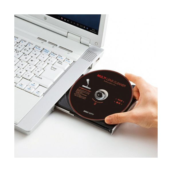 【送料無料】サンワサプライ マルチレンズクリーナー 湿式 CD-MDWN 1個