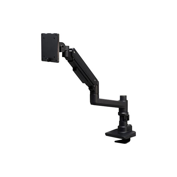 エレコム ガススプリング式モニターアーム(高耐荷重/1画面/支柱) DPA-SL09BK