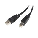 【送料無料】(まとめ) StarTech.com USB2.0ケーブル 2m Type A-Type B オス/オス ブラック USB2HAB2M1本 【×2セット】