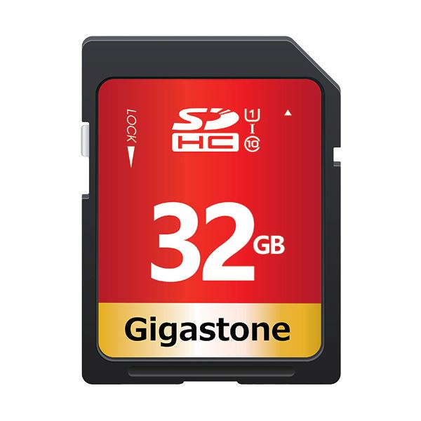 【送料無料】（まとめ）Gigastone SDHCカード 32GB V10 UHS-1 U1 GJSX-32GV1 1枚【×3セット】