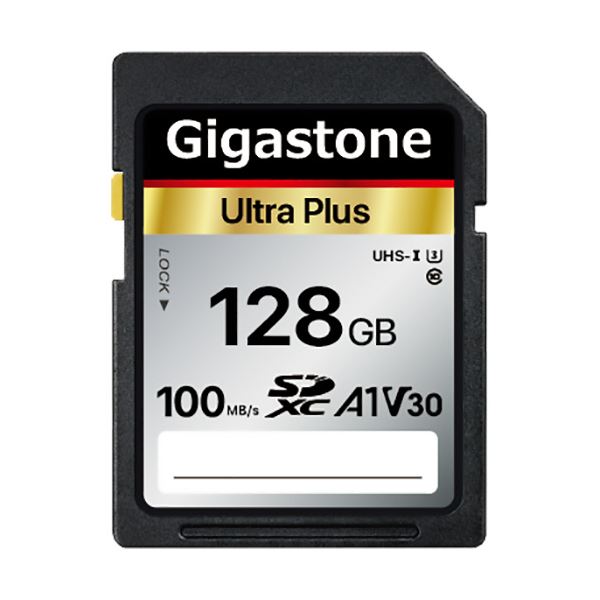 【送料無料】（まとめ）Gigastone SDXCカード 128GB V30 UHS-1 U3 A1 GJSX-128GV3A1 1枚【×3セット】