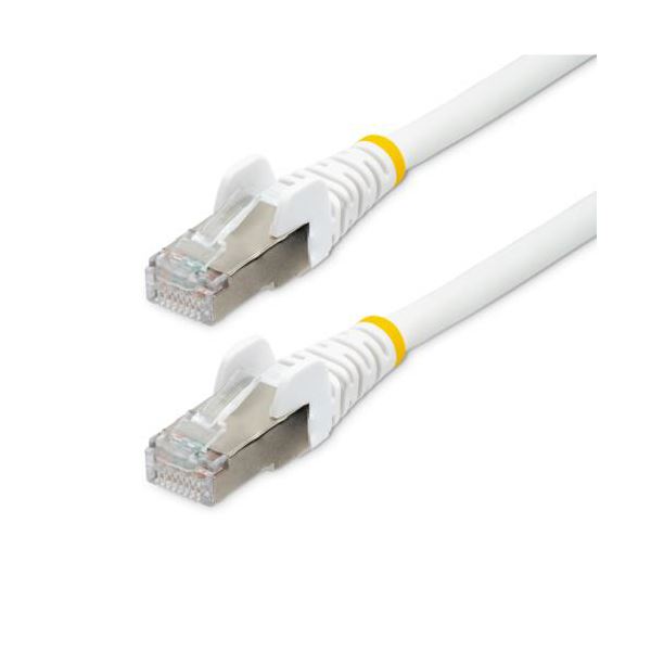 【送料無料】StarTech.com カテゴリー6A LANケーブル 3m ホワイト NLWH-3M-CAT6A-PATCH 1本