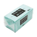 【送料無料】カウンタ-クロス 厚手 80枚 グリーン×12P