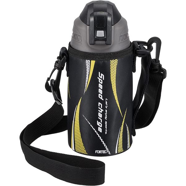 【3個セット】 和平フレイズ FORTEC ワンタッチ栓 ダイレクトボトル 600ml ブラック RH-1556