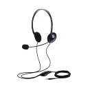 【送料無料】4極 両耳オーバーヘッドセットHS-HP14STBK