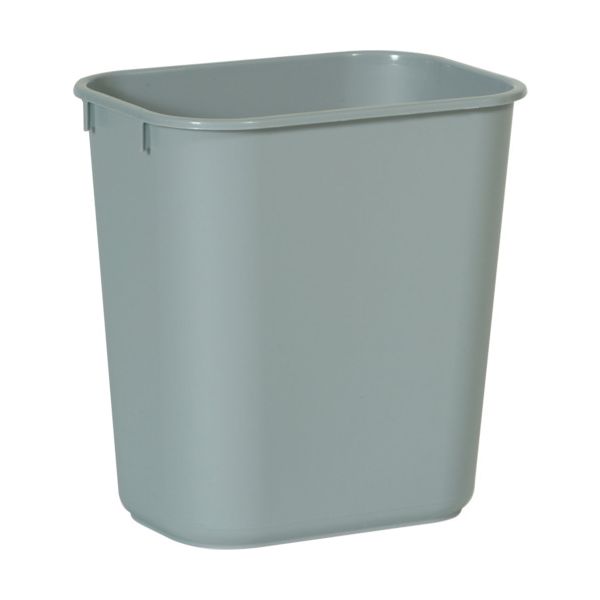 （まとめ） ニューウェル・ラバーメイド・ジャパン エレクター ソフトウェイストバスケット グレイ 295575 1個 【×2セット】