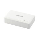 エレコム スイッチングハブ EHC-G05PA2-W(2)